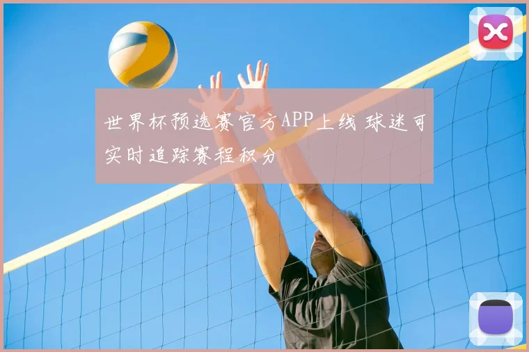 世界杯预选赛官方APP上线 球迷可实时追踪赛程积分